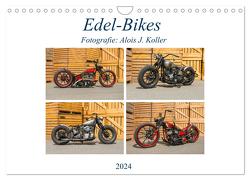 Edel-Bikes 2024 (Wandkalender 2024 DIN A4 quer), CALVENDO Monatskalender von J. Koller,  Alois