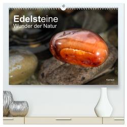 Edelsteine. Wunder der Natur (hochwertiger Premium Wandkalender 2024 DIN A2 quer), Kunstdruck in Hochglanz von calmbacher,  Christiane