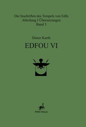 Edfou VI von Kurth,  Dieter