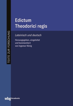 Edictum Theodorici regis von König,  Ingemar