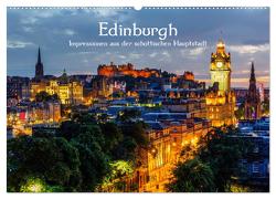 Edinburgh – Impressionen aus der schottischen Hauptstadt (Wandkalender 2024 DIN A2 quer), CALVENDO Monatskalender von Müller,  Christian