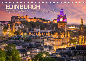 EDINBURGH Impressionen bei Tag und Nacht (Tischkalender 2023 DIN A5 quer) von Viola,  Melanie