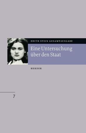 Edith Stein Gesamtausgabe / B: Philosophische Schriften von Riedel-Spangenberger,  Ilona, Stein,  Edith