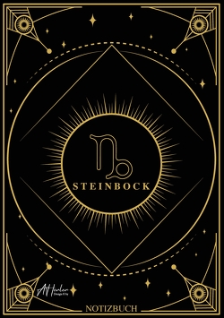Edles Notizbuch Sternzeichen Steinbock | Designed by Alfred Herler von Herler,  Alfred