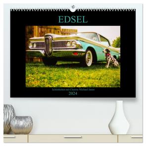 Edsel Schönheiten mit Charme (hochwertiger Premium Wandkalender 2024 DIN A2 quer), Kunstdruck in Hochglanz von Jaster,  Michael