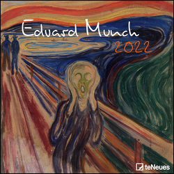 Edvard Munch 2022 – Wand-Kalender – Broschüren-Kalender – 30×30 – 30×60 geöffnet – Kunst-Kalender von Munch,  Edvard