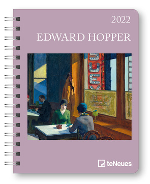 Edward Hopper 2022 – Diary – Buchkalender – Taschenkalender – Kunstkalender – 16,5×21,6 von Hopper,  Edward