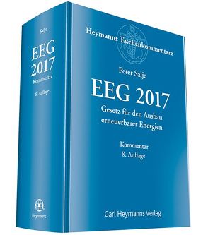 EEG 2017 Kommentar von Salje,  Peter