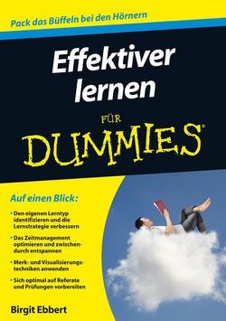 Effektiver lernen für Dummies von Ebbert,  Birgit