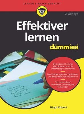 Effektiver Lernen für Dummies von Ebbert,  Birgit