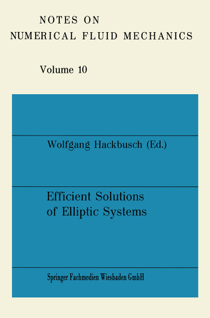 Efficient Solutions of Elliptic Systems von Hackbusch,  Wolfgang