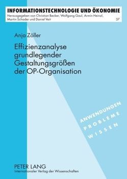 Effizienzanalyse grundlegender Gestaltungsgrößen der OP-Organisation von Zöller,  Anja