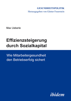 Effizienzsteigerung durch Sozialkapital von Feuerstein,  Günter, Ueberle,  Max