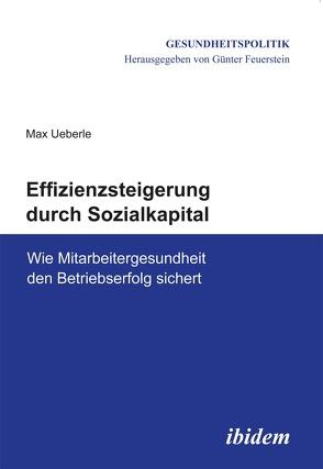 Effizienzsteigerung durch Sozialkapital von Feuerstein,  Günter, Ueberle,  Max