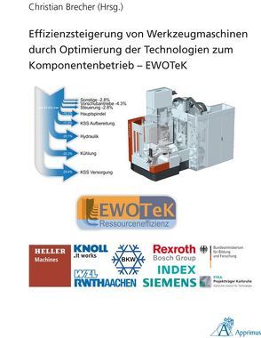 Effizienzsteigerung von Werkzeugmaschinen durch Optimierung der Technologien zum Komponentenbetrieb – EWOTeK von Brecher,  Christian