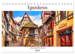 Eguisheim – Märchendorf im Elsass (Tischkalender 2024 DIN A5 quer), CALVENDO Monatskalender von Schwarze,  Nina