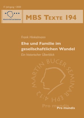 Ehe und Familie im gesellschaftlichen Wandel von Hinkelmann,  Frank