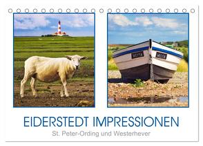Eiderstedt Impressionen (Tischkalender 2024 DIN A5 quer), CALVENDO Monatskalender von Dölling,  AD DESIGN Photo + PhotoArt,  Angela