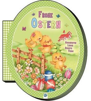 Trötsch Eierbuch „Fröhliche Osterzeit“, Osterbuch Kinderbuch von Reichert-Golde,  Martina