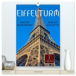Eiffelturm – Ikone der Architektur, Ikone der Ingenieurskunst (hochwertiger Premium Wandkalender 2024 DIN A2 hoch), Kunstdruck in Hochglanz von Roder,  Peter