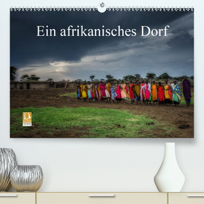Ein afrikanisches DorfCH-Version (Premium, hochwertiger DIN A2 Wandkalender 2021, Kunstdruck in Hochglanz) von Gaymard,  Alain