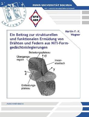Ein Beitrag zur strukturellen und funktionalen Ermüdung von Drähten und Federn aus NiTi-Formgedächtnislegierungen von Wagner,  Martin