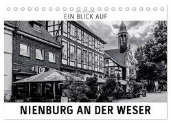 Ein Blick auf Nienburg an der Weser (Tischkalender 2024 DIN A5 quer), CALVENDO Monatskalender von W. Lambrecht,  Markus
