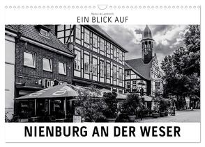 Ein Blick auf Nienburg an der Weser (Wandkalender 2024 DIN A3 quer), CALVENDO Monatskalender von W. Lambrecht,  Markus