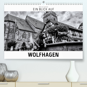 Ein Blick auf Wolfhagen (Premium, hochwertiger DIN A2 Wandkalender 2023, Kunstdruck in Hochglanz) von W. Lambrecht,  Markus