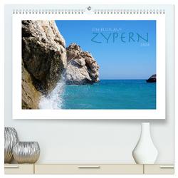Ein Blick auf Zypern (hochwertiger Premium Wandkalender 2024 DIN A2 quer), Kunstdruck in Hochglanz von Informationsdesign,  SB