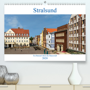 Ein Bummel durch die Hansestadt Stralsund (Premium, hochwertiger DIN A2 Wandkalender 2020, Kunstdruck in Hochglanz) von Pompsch,  Heinz
