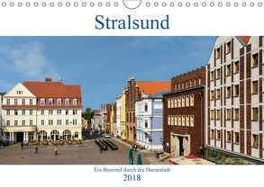 Ein Bummel durch die Hansestadt Stralsund (Wandkalender 2018 DIN A4 quer) von Pompsch,  Heinz