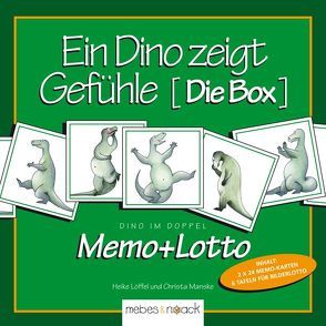 Ein Dino zeigt Gefühle – Die Box von Löffel,  Heike, Manske,  Christa