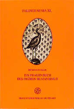 Ein Frauenbuch des frühen Humanismus von Müller,  Ricarda