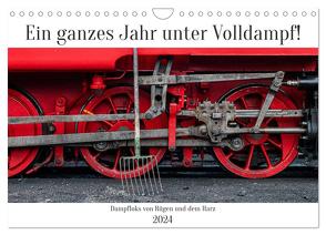 Ein ganzes Jahr unter Volldampf! (Wandkalender 2024 DIN A4 quer), CALVENDO Monatskalender von Schröder,  Stefan