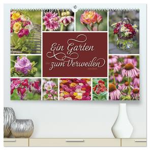 Ein Garten, der zum Verweilen einlädt (hochwertiger Premium Wandkalender 2024 DIN A2 quer), Kunstdruck in Hochglanz von Kuhr,  Susann