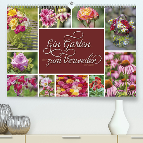 Ein Garten, der zum Verweilen einlädt (Premium, hochwertiger DIN A2 Wandkalender 2023, Kunstdruck in Hochglanz) von Kuhr,  Susann