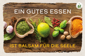 Ein gutes Essen ist Balsam für die Seele von Engeln,  Reinhard