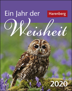 Ein Jahr der Weisheit Kalender 2020 von Harenberg, Sonnleitner,  Cornelia