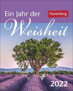 Ein Jahr der Weisheit Kalender 2022 von Harenberg, Sonnleitner,  Cornelia