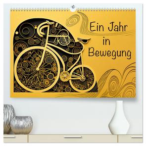 Ein Jahr in Bewegung (hochwertiger Premium Wandkalender 2024 DIN A2 quer), Kunstdruck in Hochglanz von Krätschmer,  Erich