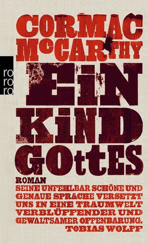Ein Kind Gottes von McCarthy,  Cormac, Stingl,  Nikolaus