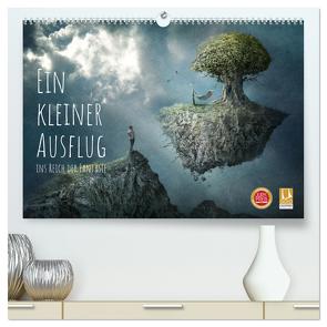 Ein kleiner Ausflug ins Reich der Fantasie (hochwertiger Premium Wandkalender 2024 DIN A2 quer), Kunstdruck in Hochglanz von Kuckenberg-Wagner,  Brigitte