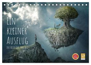 Ein kleiner Ausflug ins Reich der Fantasie (Tischkalender 2024 DIN A5 quer), CALVENDO Monatskalender von Kuckenberg-Wagner,  Brigitte