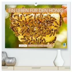 Ein Leben für den Honig – Bienen und Imker (hochwertiger Premium Wandkalender 2024 DIN A2 quer), Kunstdruck in Hochglanz von CALVENDO,  CALVENDO