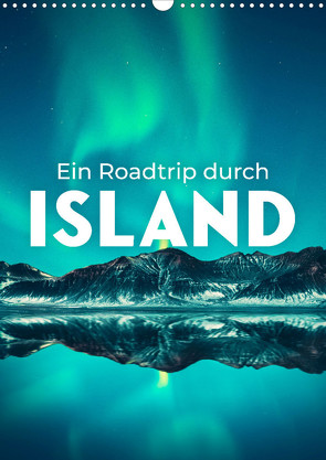 Ein Roadtrip durch Island (Wandkalender 2024 DIN A3 hoch), CALVENDO Monatskalender von Monkey,  Happy