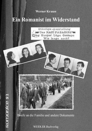 Ein Romanist im Widerstand von Jehle,  Peter, Krauss,  Werner, Springborn,  Peter V