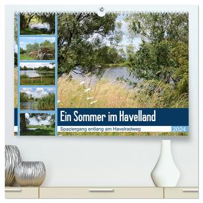 Ein Sommer im Havelland – Spaziergang entlang am Havelradweg (hochwertiger Premium Wandkalender 2024 DIN A2 quer), Kunstdruck in Hochglanz von Frost,  Anja