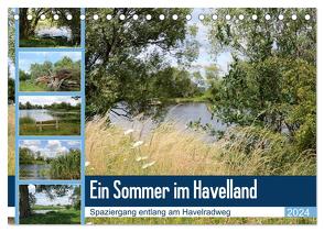 Ein Sommer im Havelland – Spaziergang entlang am Havelradweg (Tischkalender 2024 DIN A5 quer), CALVENDO Monatskalender von Frost,  Anja
