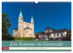 Ein Sommertag in Gernrode (Wandkalender 2024 DIN A3 quer), CALVENDO Monatskalender von Schubert,  Renè
